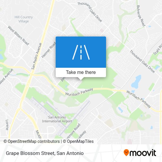 Mapa de Grape Blossom Street
