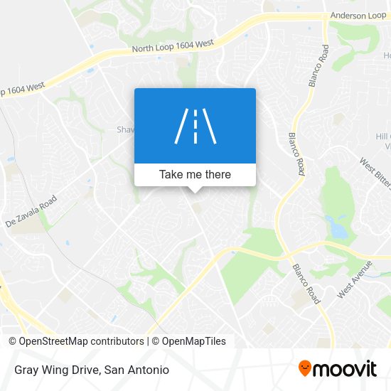 Gray Wing Drive map