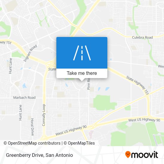 Greenberry Drive map