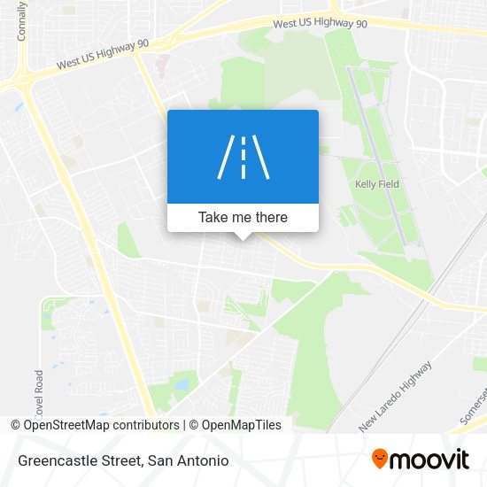 Greencastle Street map