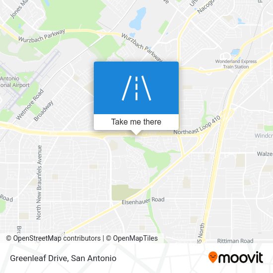 Mapa de Greenleaf Drive