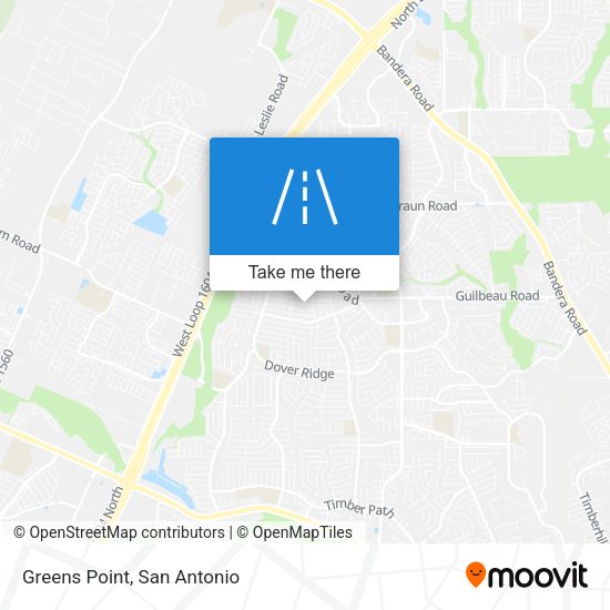 Mapa de Greens Point