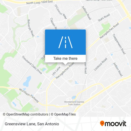 Mapa de Greensview Lane
