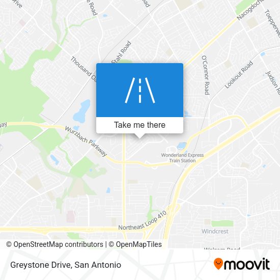 Greystone Drive map