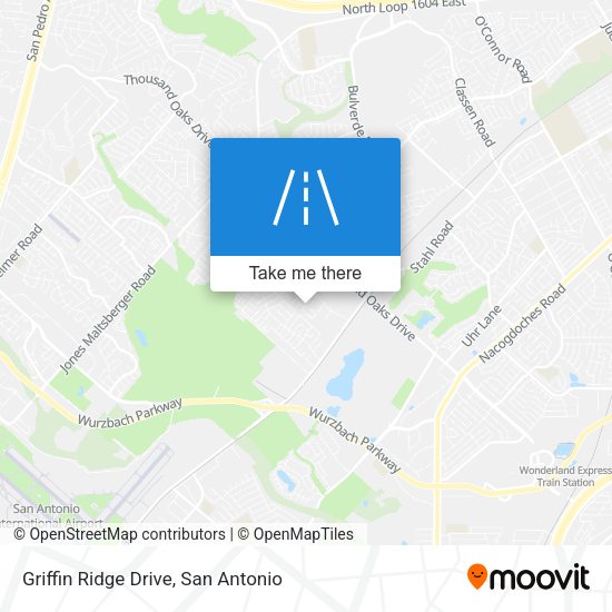 Griffin Ridge Drive map