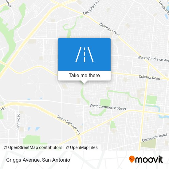 Mapa de Griggs Avenue