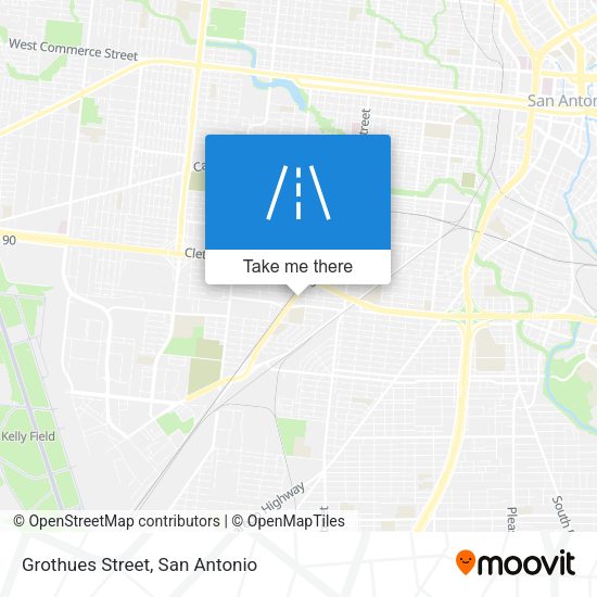 Grothues Street map