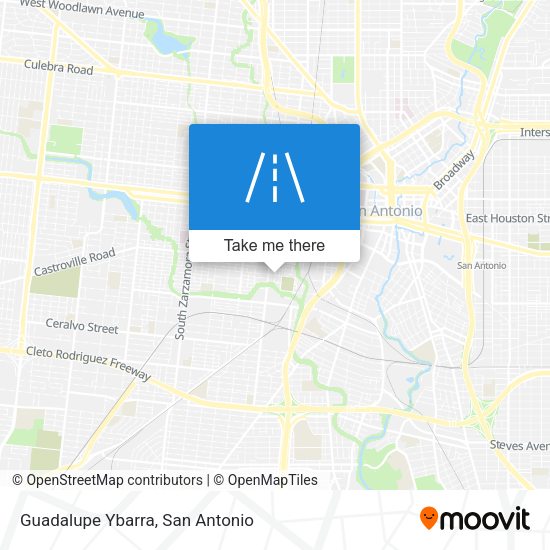 Guadalupe Ybarra map
