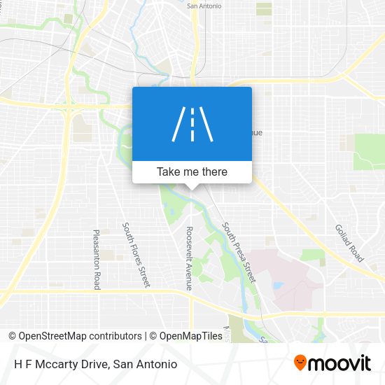 H F Mccarty Drive map