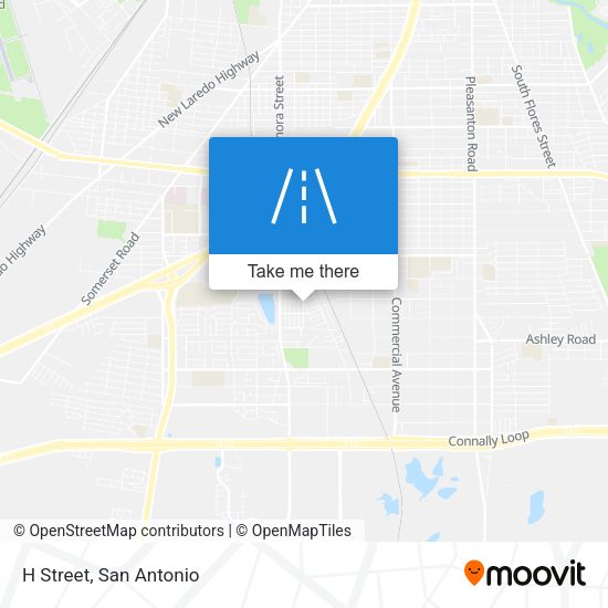 Mapa de H Street