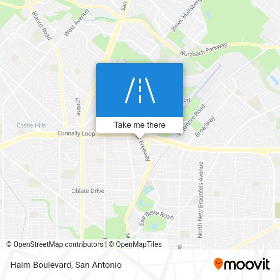 Mapa de Halm Boulevard