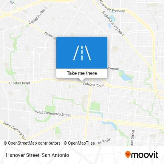 Mapa de Hanover Street