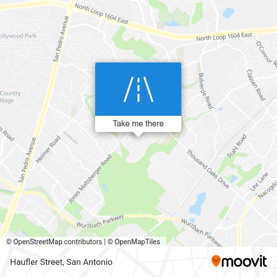 Haufler Street map