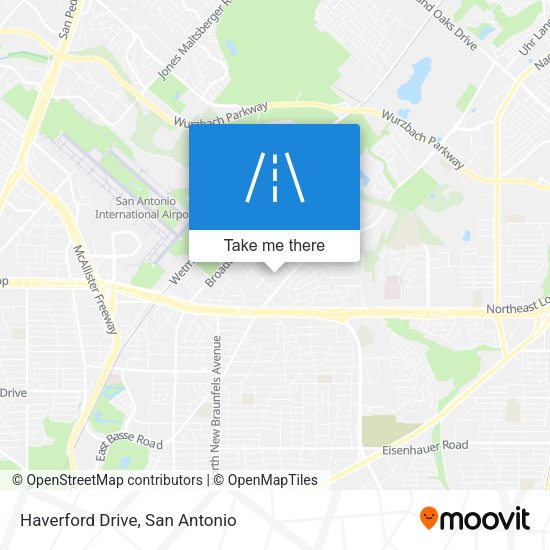 Haverford Drive map
