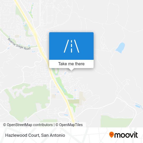 Hazlewood Court map