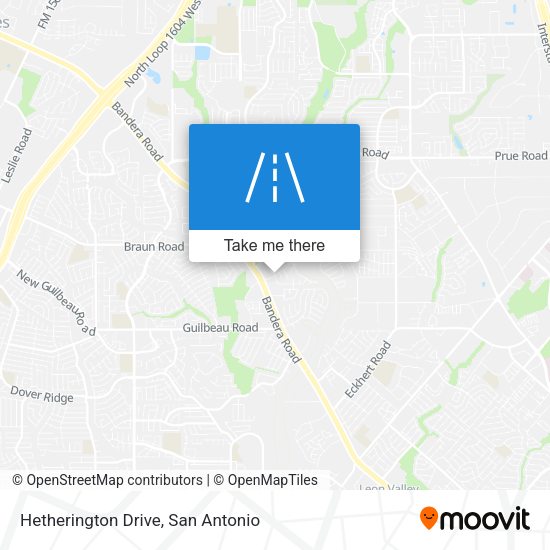 Hetherington Drive map
