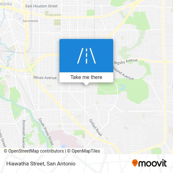 Hiawatha Street map