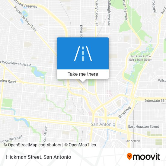 Mapa de Hickman Street