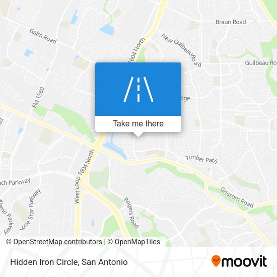 Hidden Iron Circle map