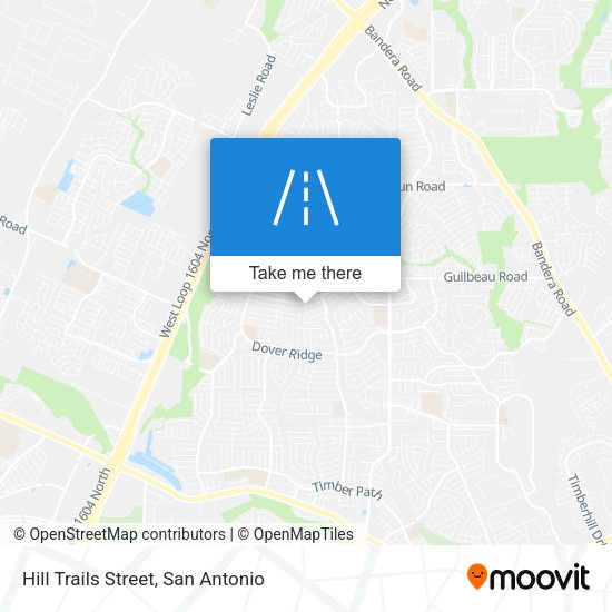 Mapa de Hill Trails Street