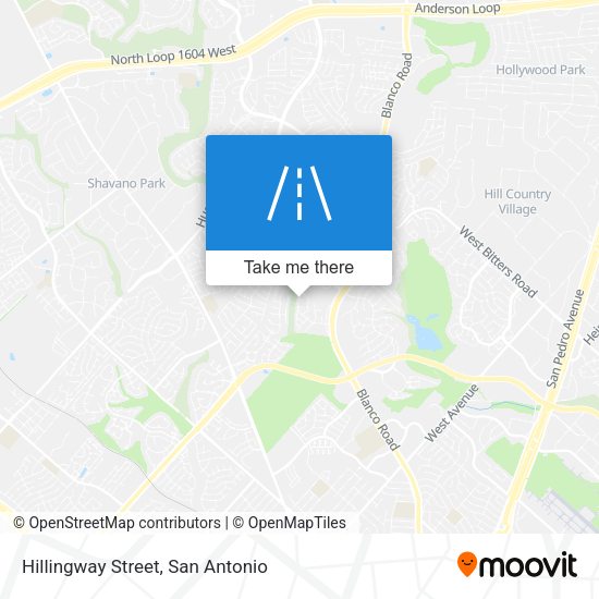 Mapa de Hillingway Street