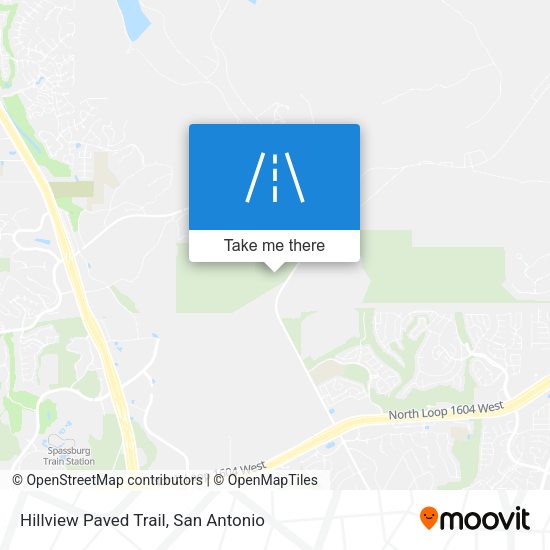 Mapa de Hillview Paved Trail