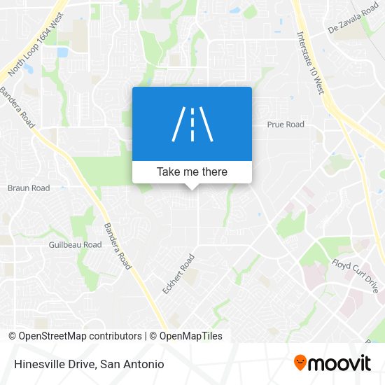 Mapa de Hinesville Drive