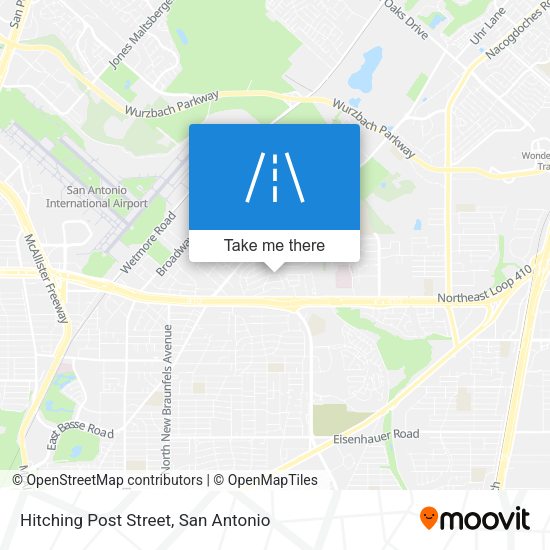 Hitching Post Street map