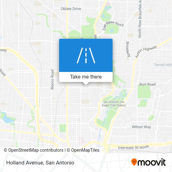 Mapa de Holland Avenue