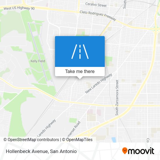 Mapa de Hollenbeck Avenue