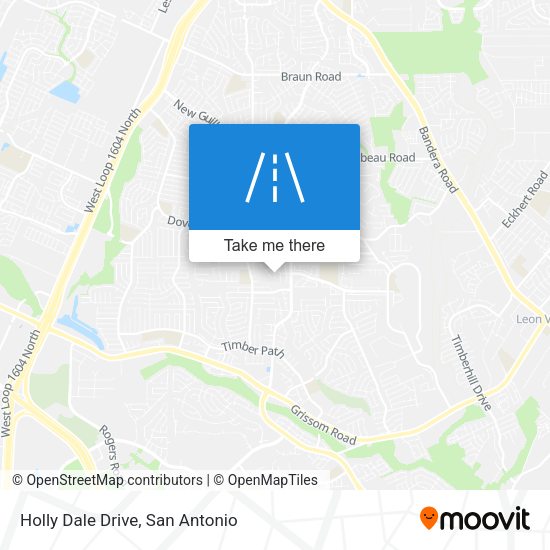 Holly Dale Drive map