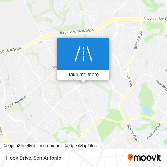 Mapa de Hook Drive