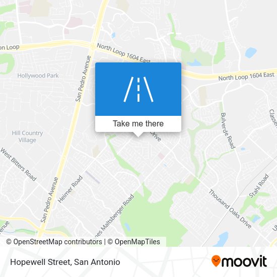 Mapa de Hopewell Street