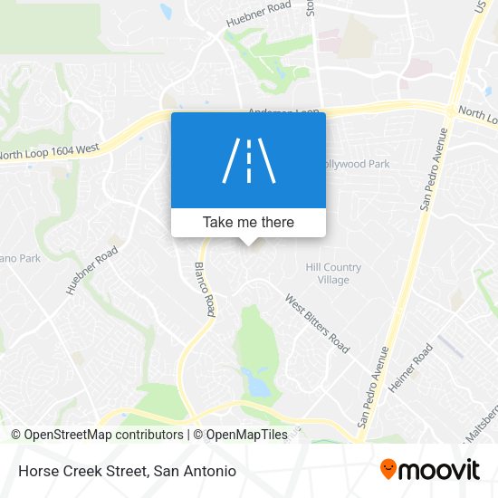 Mapa de Horse Creek Street