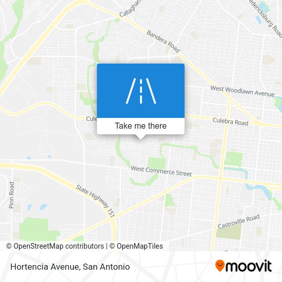 Mapa de Hortencia Avenue