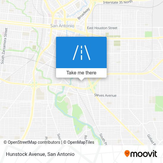 Mapa de Hunstock Avenue