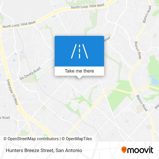 Hunters Breeze Street map