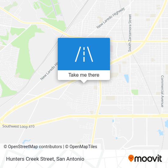 Mapa de Hunters Creek Street