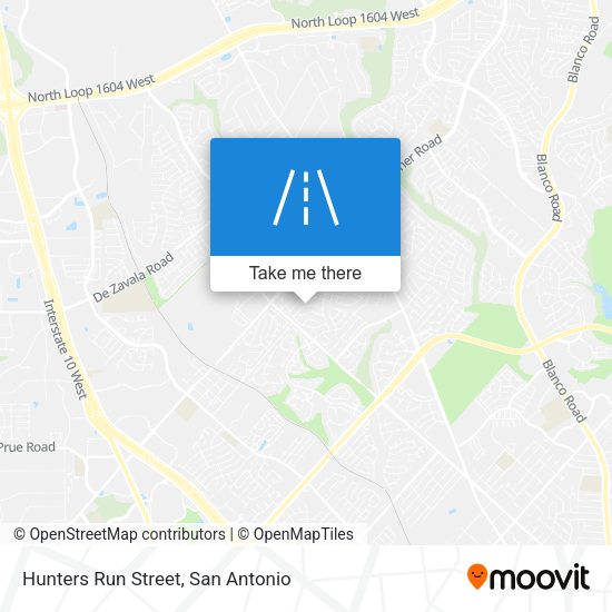 Mapa de Hunters Run Street