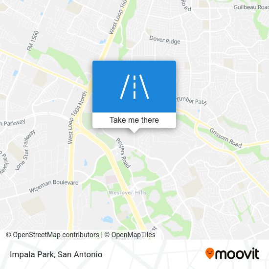 Mapa de Impala Park