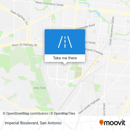 Mapa de Imperial Boulevard