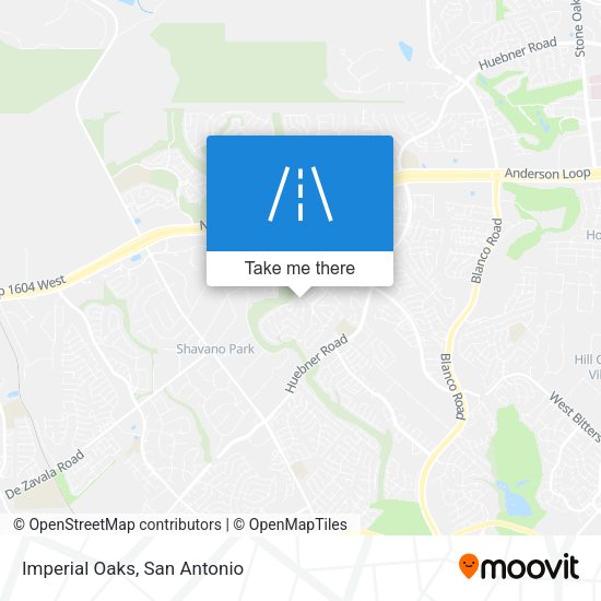 Mapa de Imperial Oaks