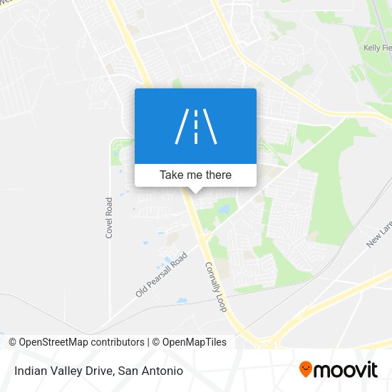 Indian Valley Drive map