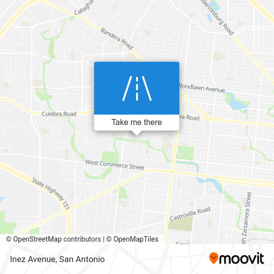 Inez Avenue map