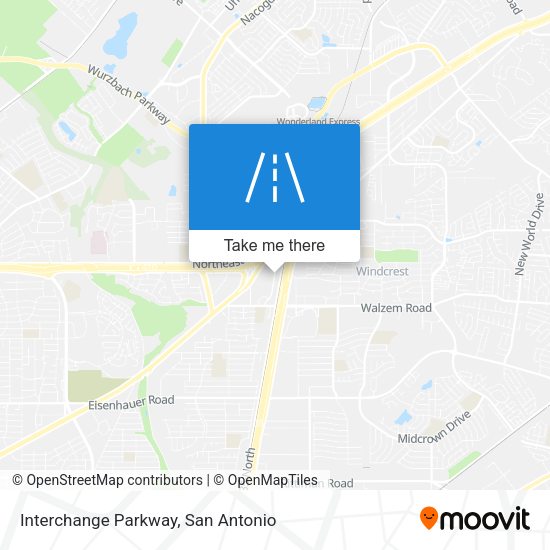 Interchange Parkway map