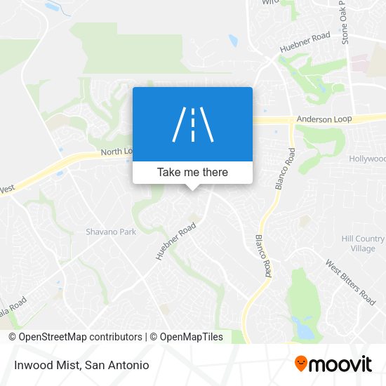 Mapa de Inwood Mist