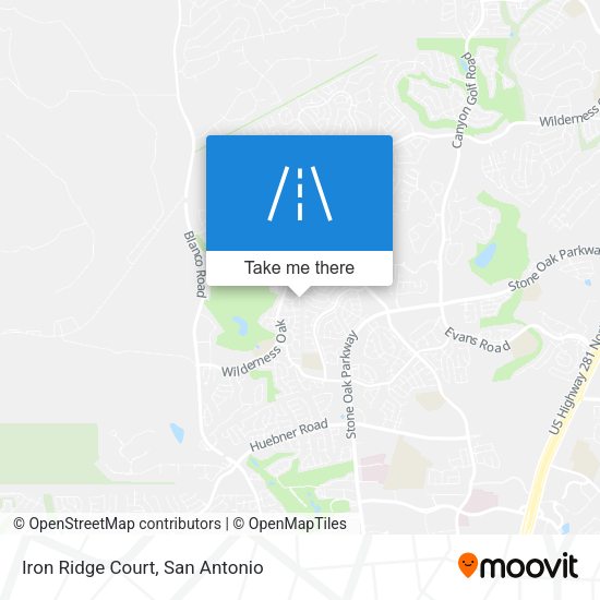 Iron Ridge Court map