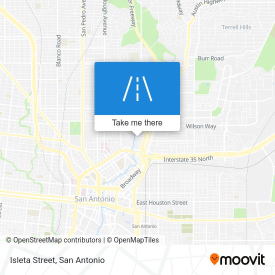Mapa de Isleta Street
