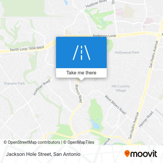 Jackson Hole Street map