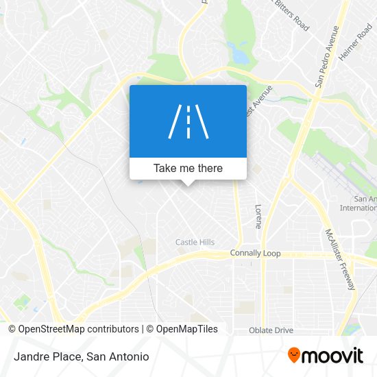 Mapa de Jandre Place